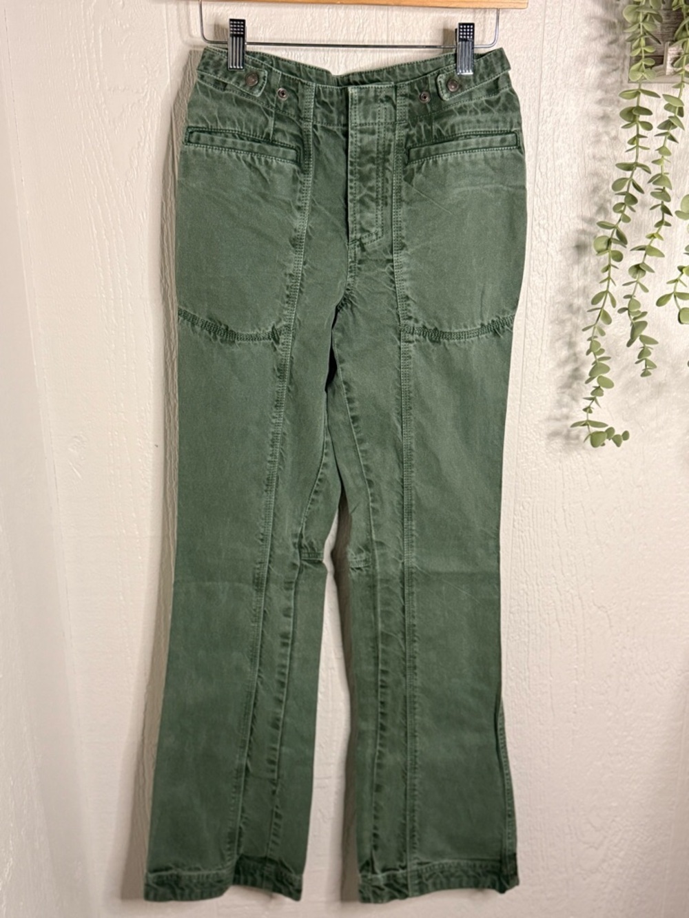 We the‎ Free Low-Rise Venus Bootcut Pants NWOT forest run - Picture 6 of 9